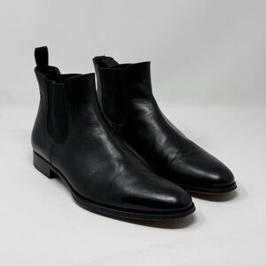 To Boot New York Adam Derrick Myles Chelsea Boots Mens 10 Black Calf Leather